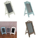 Wood Chalkboard Stand Blackboard for Wedding Party Coffee bar White