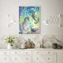 5D DIY Full Drill Diamond Painting Sea Horse Cross Stitch Embroidery Mosaic A