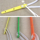 6 Pieces Lightweight Easy Elastic Band Cord Threaders Glide Crafts 6 Sizes