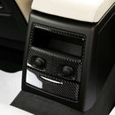 For BMW E90 3 Series 2005-2012 Carbon Fiber Interior Rear Air Outlet Cover
