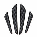 4x Anti-collision Trim Carbon Fiber Car Door Edge Guard Strip Protector Bumpe Gw