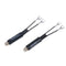2Pcs Uhf/Vhf/Fm/Tv F Cable75-300Ohm Balun Antenna Matching Transformer AdaptME