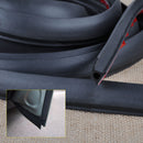 4M P Type Rubber Strip Car Door Edge Sealing Weatherstrip Noise Air Sealed Strip