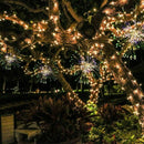 200 LED Fireworks Fairy String Light Hanging Starburst Lamp Battery Waterproof