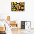 5D DIY Full Drill Diamond Painting Food Cross Stitch Embroidery Ornaments