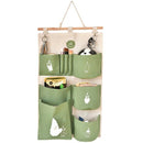 Decorative Home Organizer Wall Door Pouch Holder Closet Hanging Storage Cas
