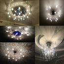30PCS Mini G4 JC Type Halogen Light Bulbs 20W DC 12V Lamp For Crystal Chandelier