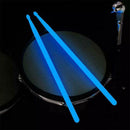 1Pair Drum Stick Glow in The Dark Stage Performance Luminous Drumstick