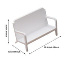 Sofa Shaped Business Card Holder Display Stand Desk Organizer Office Supplies