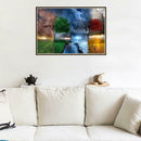 Four Vision Tree 5D DIY Full Drill Diamond Painting Embroidery Needlework(2