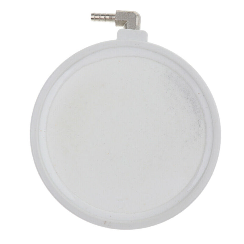 2pcs White Aquarium Air Stone Round Bubble Diffuser for Oxygenation in