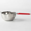 Stainless Steel Universal Melting Pot, Double Boiler Insert, Double Spouts,