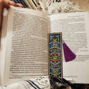 DIY Special Shaped Diamond Painting Creative Leather Tassel Bookmark Gift
