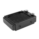 G1/4 90mm Aluminium Heat Radiator For PC CPU Water Cooling Heatsink Black V5R9