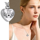 1* Fashion Openable Stainless Steel Glossy Pendant Pet Ashbox Necklace N2R9