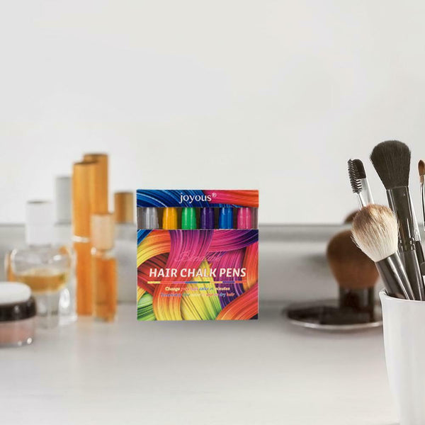 6 Colors Non-toxic Temporary Salon Kit Dye Chalk Pastels Beauty Hairstyle Tools