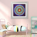 5D DIY Special Shaped Diamond Painting Flowers Pattern Embroidery Work Decor Kit