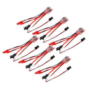 6pcs Dual Way Brush ESC For RC Car Boat Parts Accessories Without Brake