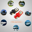 Auto Car Truck Negative Positive Battery Terminal Clamp Clips Connectors X2