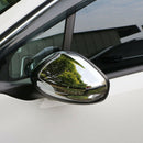 Abs Chrome Car Rear View Mirror Protection Covers Rearview Mirror Stickers  L5Q7