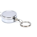 Retractable Pull Key Ring Chain Clip Carabiner Holder Recoil Extendsl Keycha_ Gw