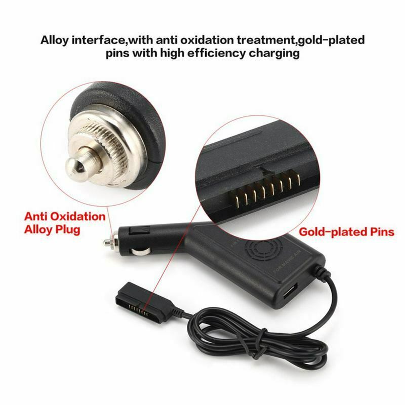 Car Charger Unmanned Vehicle Car Charger Single Charge For Dji Mavic Air R8E1