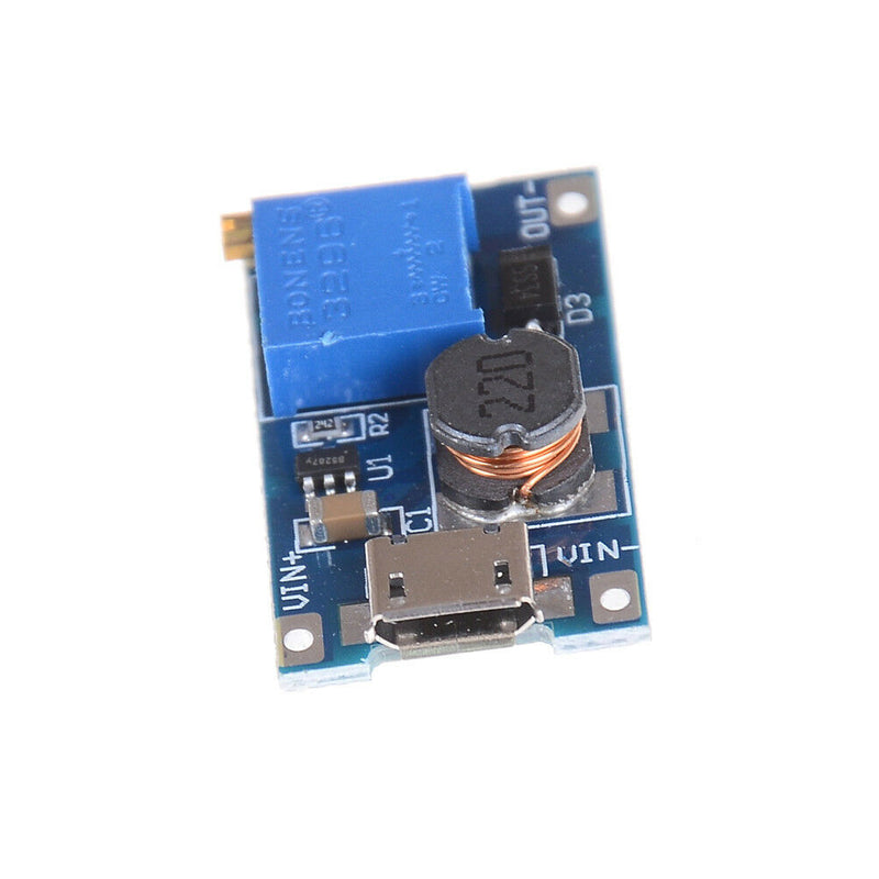 2A Booster Board DC-DC Step-up Module 2/24V Boost To 5/9/12/28V  SEAU