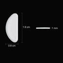 18 Pairs Eyeglasses Nose Pads Glasses Adhesive Silicone Anti-Slip Nosepads  T9Z2