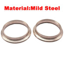 3.5'' Stainless Steel Dump Pipe Turbo Exhaust V-band Clamp Kit 304 Stainless