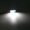 20X White Blue T10 2835 8 Smd Led Panel Canbus Car Auto Interior Reading Ma