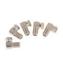 5x F Type Right Angle 90 Degree Connector Adapter Plug Coaxial HD RG59 RG6