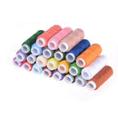 24 Spool Mixed Colors Polyester Sewing Supply Quilting Threads Set All Purpose F