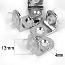10pcs Suction Cup Bottle MarkBase Metal Plate Glass Shelf