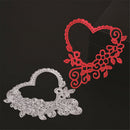 Novelty Hollow Out Heart Cutting Dies Stencils Scrapbooking Card Photo Album M&E