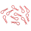 20pcs/set RC Car R-Pins fit 1/10 1/12 1/16 1/18 RC Car Truggy Accessory Red