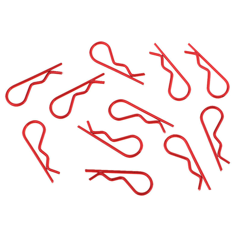 20pcs/set RC Car R-Pins fit 1/10 1/12 1/16 1/18 RC Car Truggy Accessory Red