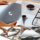 8pcs/set Gas Stove Cleaning Protection Pad Stovetop Protector Cover Mat A