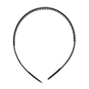 5X( Lady Black Plastic Hair Hoop Headband Ornament Teeth X6Z8)