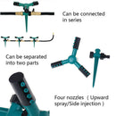 1 Pcs Rotating Lawn Sprinkler Automatic Garden Water Sprinklers Lawn Irrigatio@