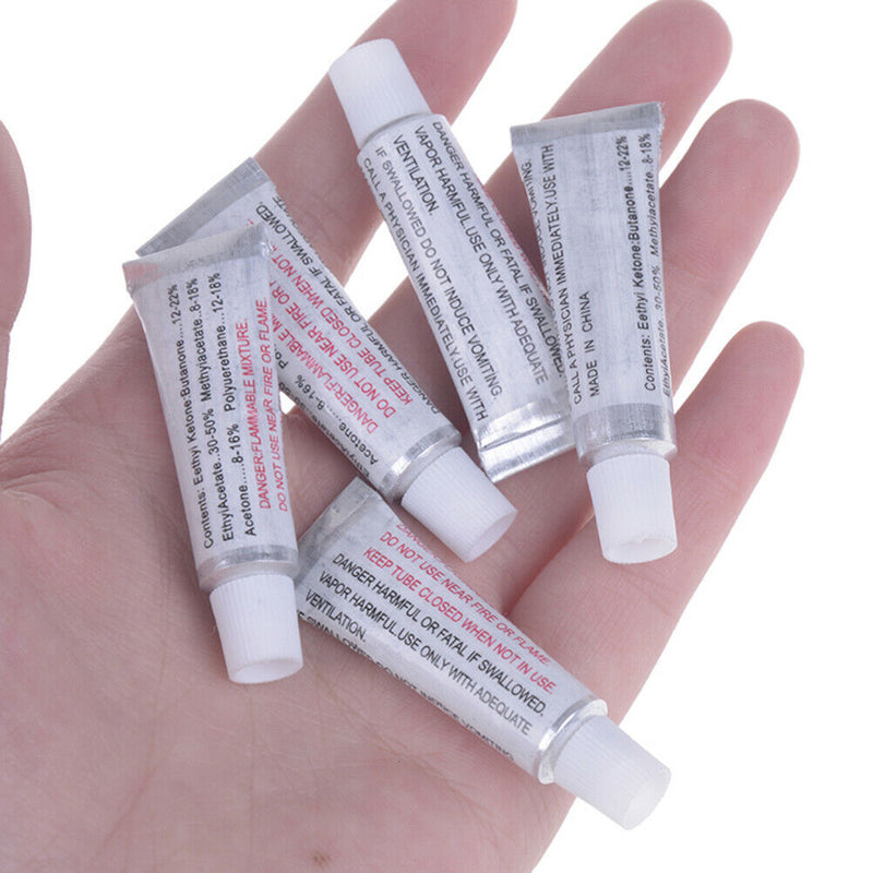 Inflatable Boat Repair Kit PVC Material Adhesive Glue for Waterbed Air Mattre!E