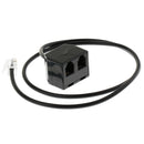 Telephone Cord RJ9 4P4C Male to RJ9 Female Plug Jack Adapter Cable 25cm