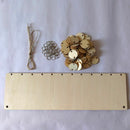 Wooden Birthday Calendar Board DIY Birthday Sign Special Dates Planner Boar