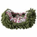 Slippers with mop cover, clean the bathroom (Dark green)