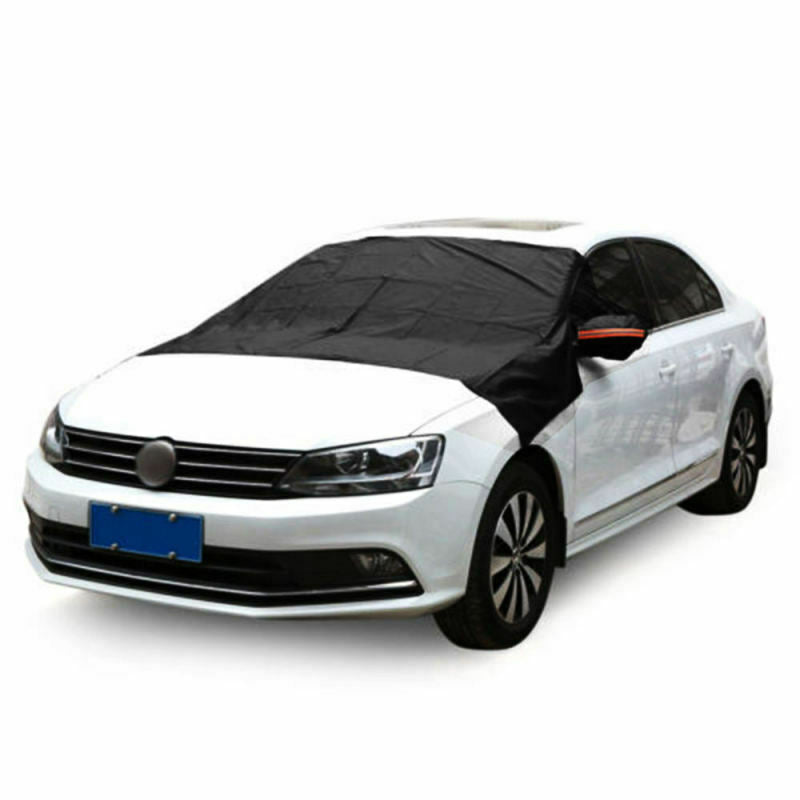 Car Waterproof Magnet Windshield Windscreen Cover Snow Frost Sunshade Prot JPM