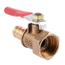 Full connection M Thread Lever Ball valve for 16mm diameter piping