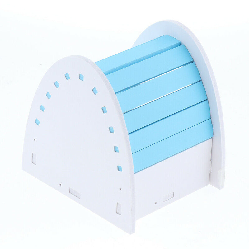 Hamster House Hideout Hideaway Exercise Toys for Rat Small Animal Blue