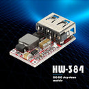 DC-DC Step-Down Module 6-24V 12V 24V to 5V 3A Car USB Phone Charger Board A