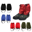 4 Pairs Outdoor Waterproof Ankle Gaiters Wrap Covers Walking Hiking Trekking