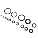225pcs Rubber O Ring O-Ring Washer Seals Gasket Assortment Kit Black Fit Car