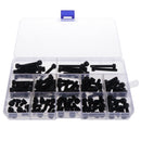 Alloy Steel Socket Cap Screws M5 Hex Head Bolt Nuts Assortment Kit with Box